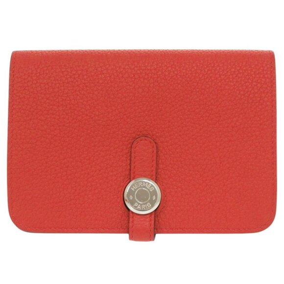 HERMES Red Wallet - Picture 1 of 10